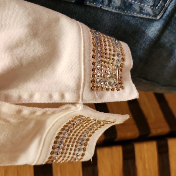 Christine Alexander bling jean jacket - Picture 5 of 11
